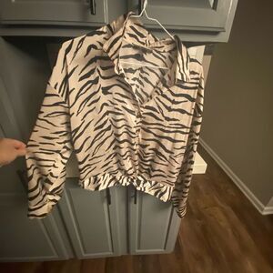 Women’s silk, Moa moa shirt